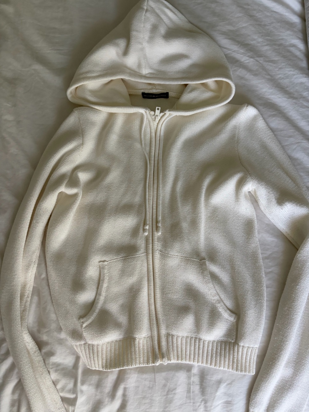 BRANDY MELVILLE KNIT ZIP UP